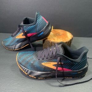 Brooks Hyperion Tempo Women’s Black Blue Running Walking Sneakers Shoe Size- 6.5